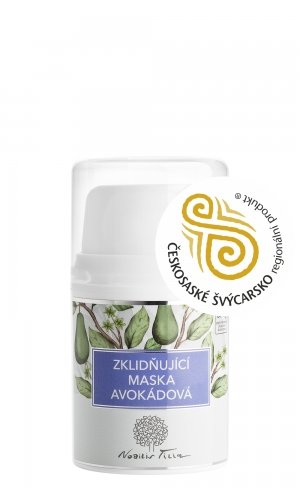 Nobilis Tilia Zklidňující avokádová maska (50 ml) - zrelaxuje a vyživí bioaktivními látkami Nobilis Tilia