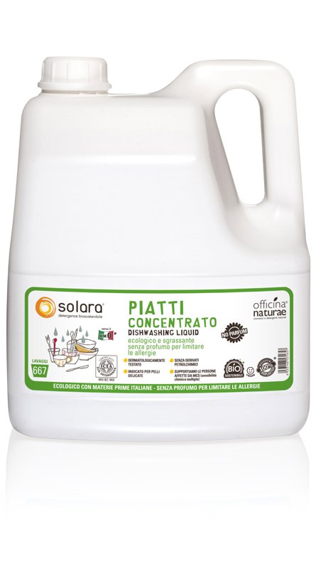 Officina Naturae Extra koncentrovaný gel na nádobí - bez parfemace 4 l Officina Naturae