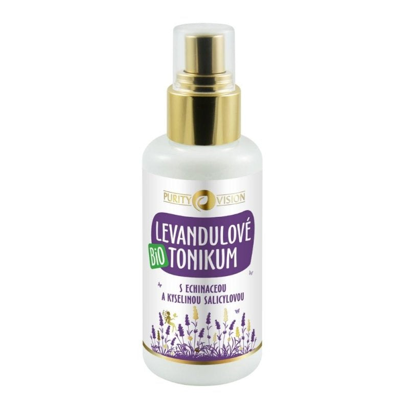 Purity Vision Levandulové tonikum BIO (100 ml) - pro aknózní a problematickou pleť Purity Vision