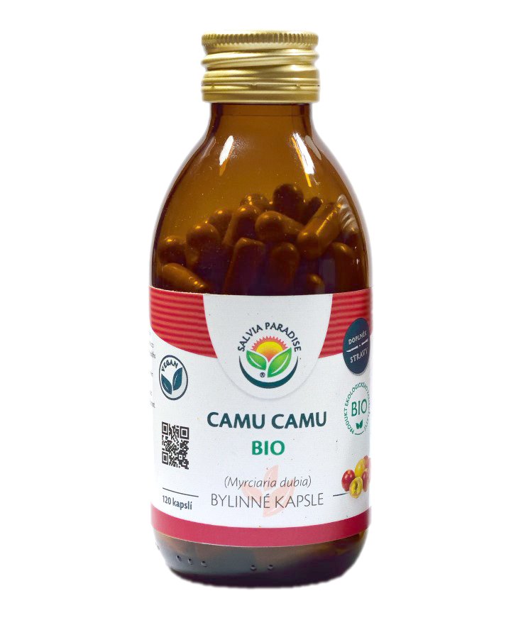 Salvia Paradise Camu camu BIO (120 kapslí) - vitamin c z amazonského ovoce Salvia Paradise