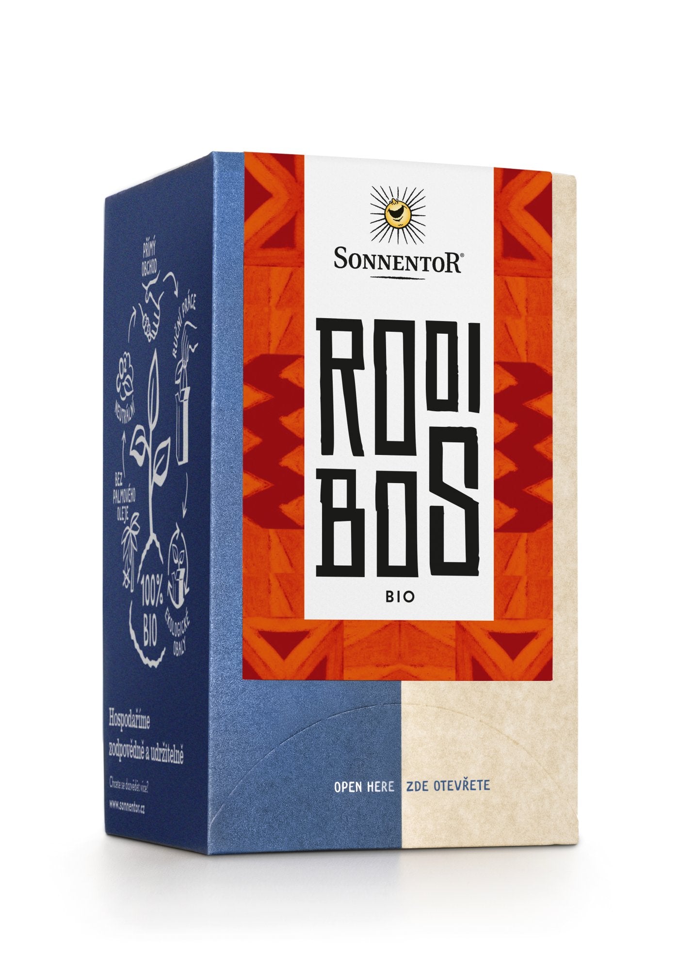 Sonnentor Rooibos natur BIO - nálevové sáčky (18 x 1
