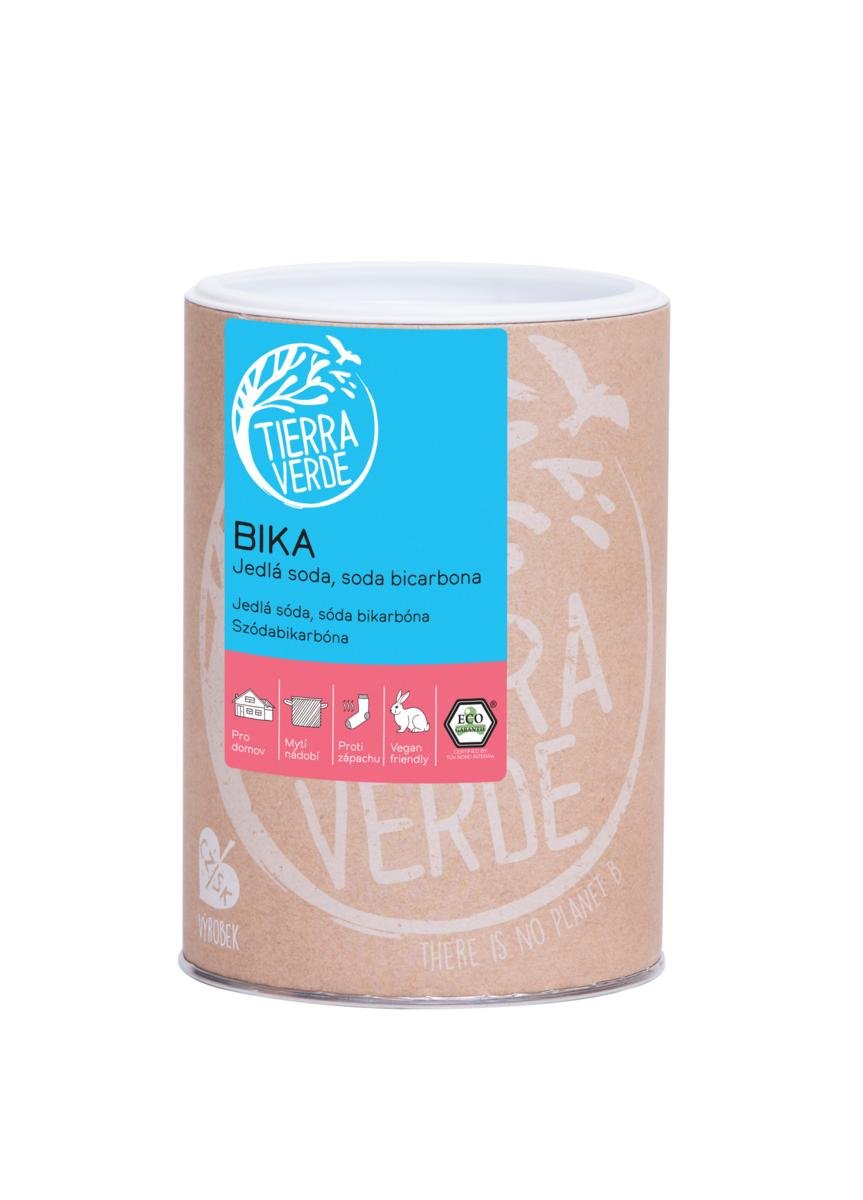 Tierra Verde BIKA – Jedlá soda (Bikarbona) 1 kg dóza Tierra Verde