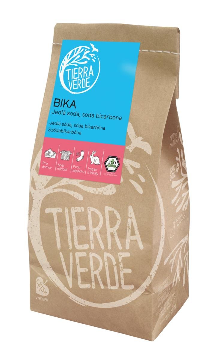 Tierra Verde BIKA – Jedlá soda (Bikarbona) 1 kg sáček Tierra Verde