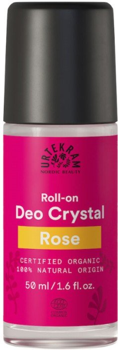 Urtekram Deodorant roll-on s růží BIO (50 ml) - z nejlepších přírodních surovin Urtekram