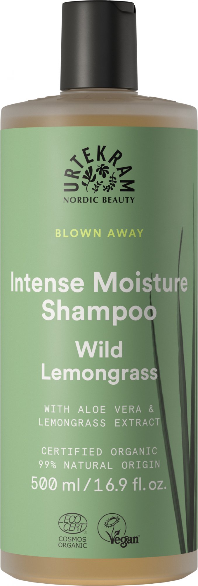 Urtekram Hydratační šampon s citronovou trávou pro normální vlasy BIO 500 ml Urtekram