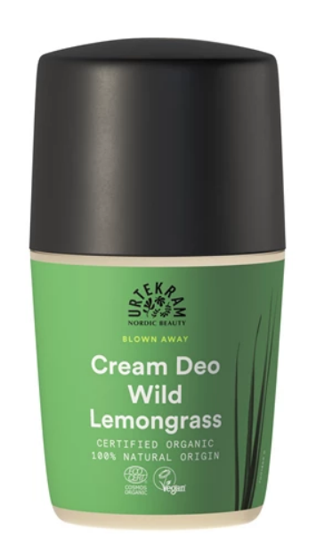 Urtekram Krémový deodorant roll-on s citron. trávou BIO (50 ml) Urtekram