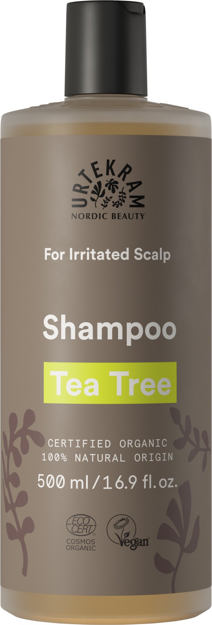 Urtekram Šampon s tea tree pro podrážděnou vlas. pokožku BIO 500 ml Urtekram