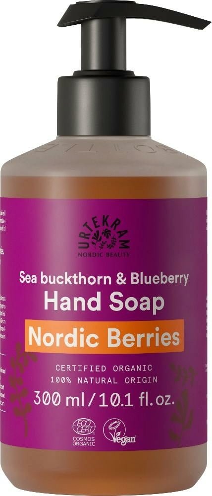 Urtekram Tekuté mýdlo na ruce se severskými bobulemi BIO (300 ml) Urtekram