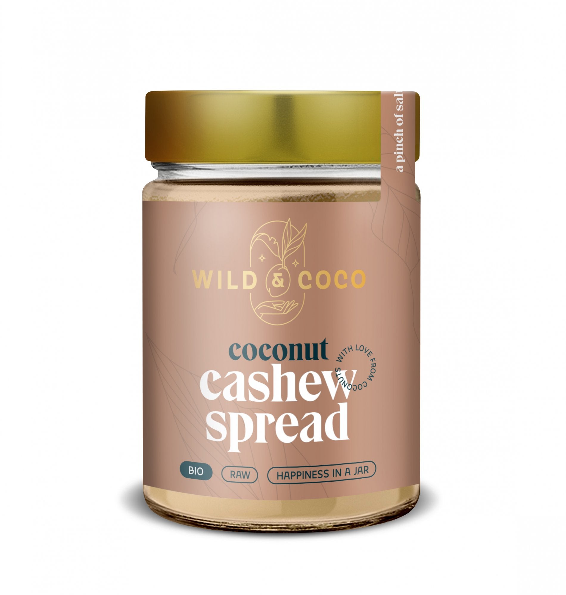 Wild & Coco Kokosová pomazánka Cashew Spread BIO (300 g) Wild & Coco