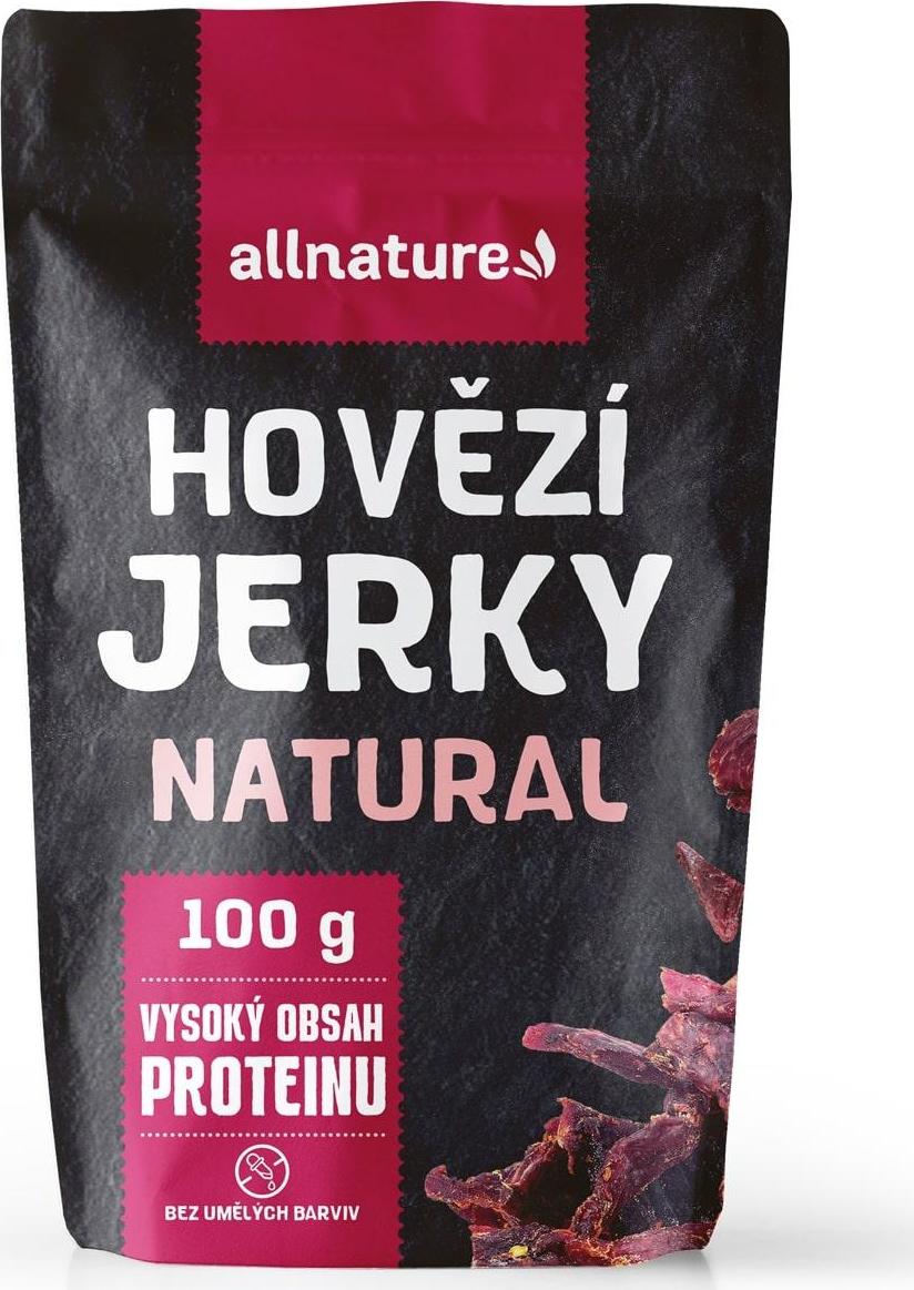 Allnature BEEF Natural Jerky 100 g