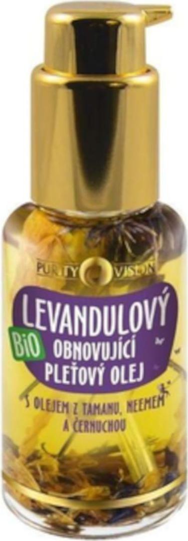 Purity Vision Bio Levandulový hloubkově obnovující pleťový olej 45 ml