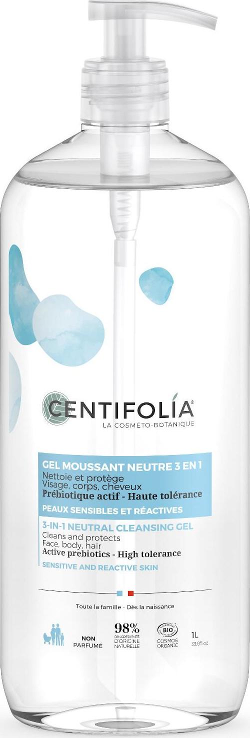 Centifolia Čisticí gel bez parfemace 3v1 1000 ml