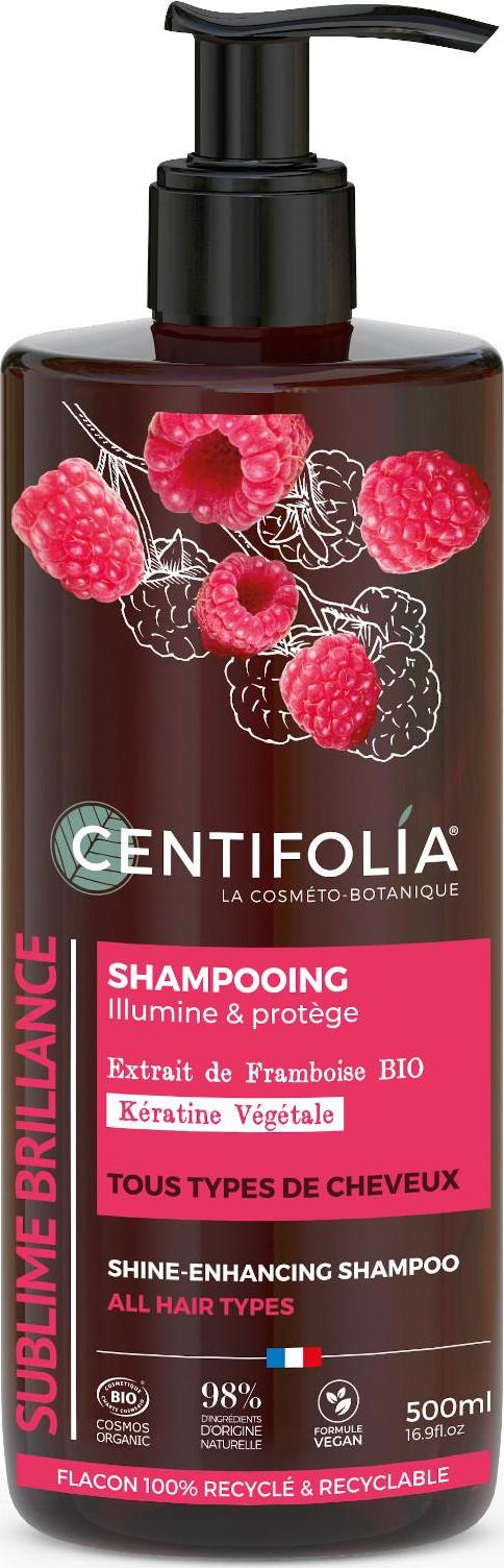 Centifolia Šampon s keratinem pro zvýšení lesku vlasů 500 ml