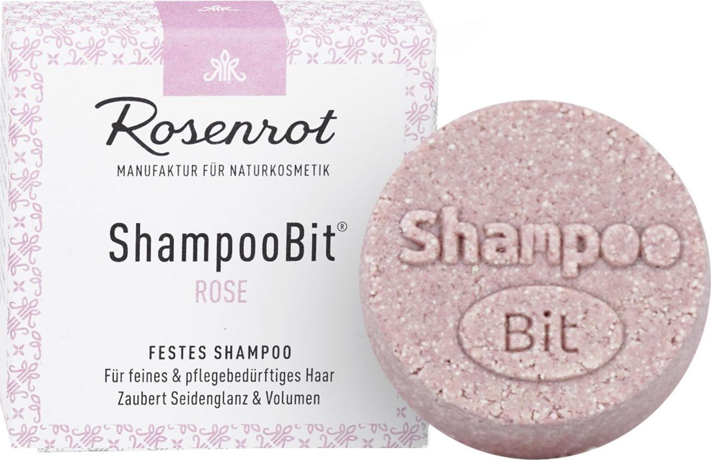 Rosenrot Naturkosmetik Tuhý šampon růže 60 g