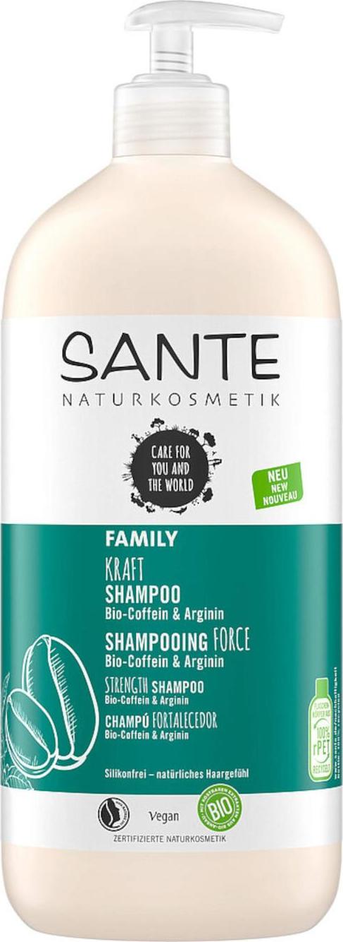 SANTE FAMILY Posilující šampon proti padání vlasů Bio Kofein & Arginin 500 ml