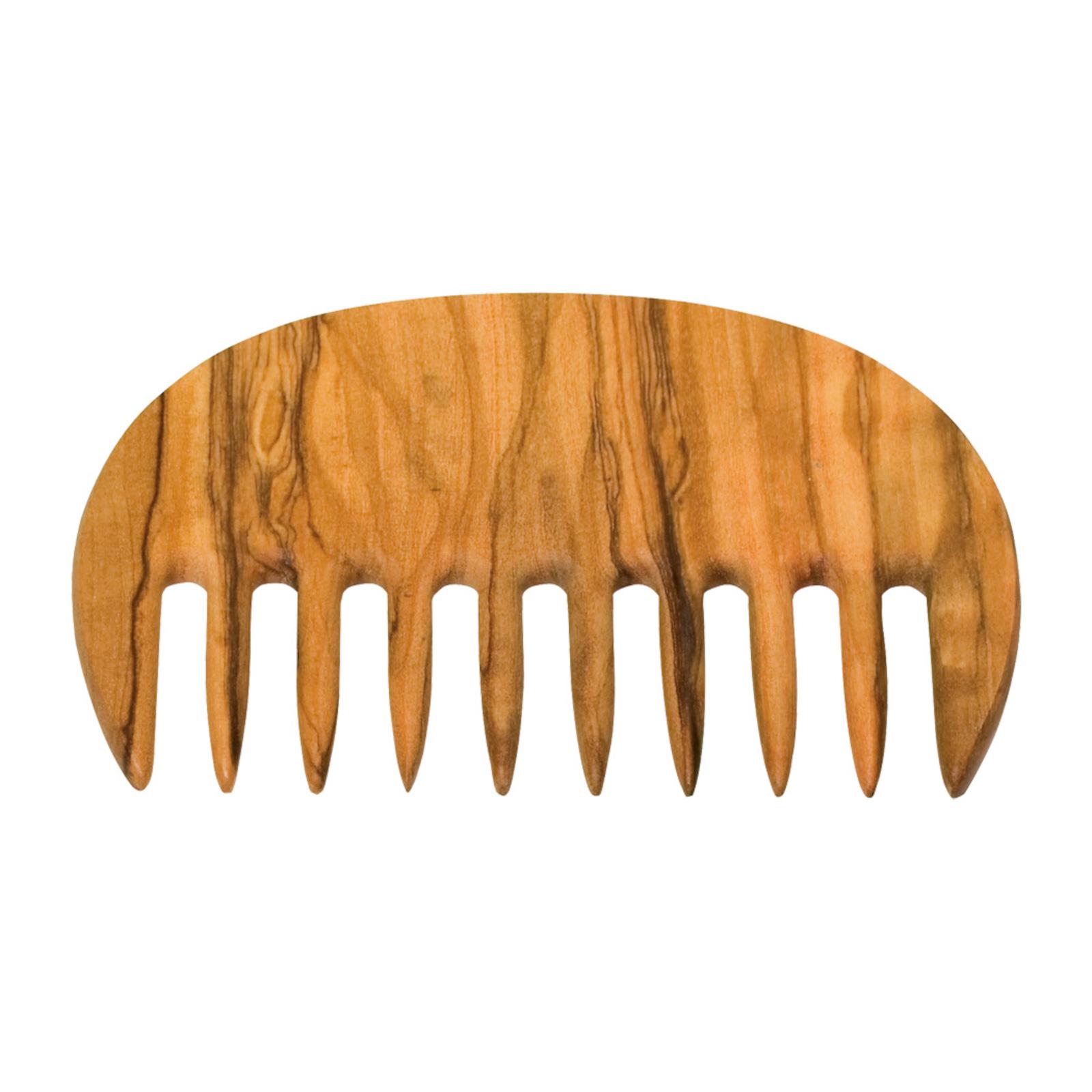 Redecker Hřeben z olivového dřeva Afro Comb 1 ks