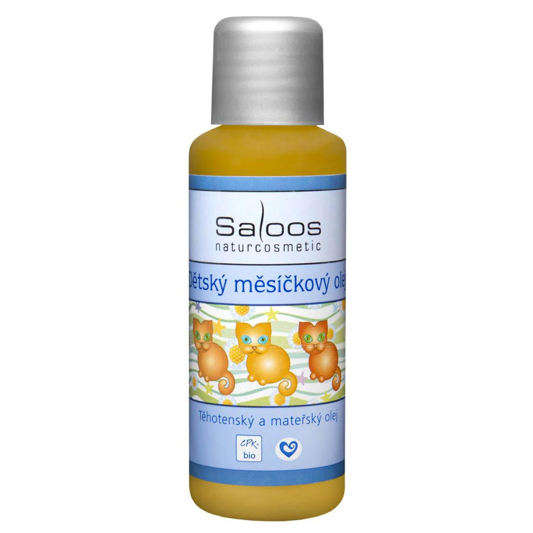 Saloos Dětský měsíčkový olej (50 ml) - ideální péče pro dětskou pokožku Saloos