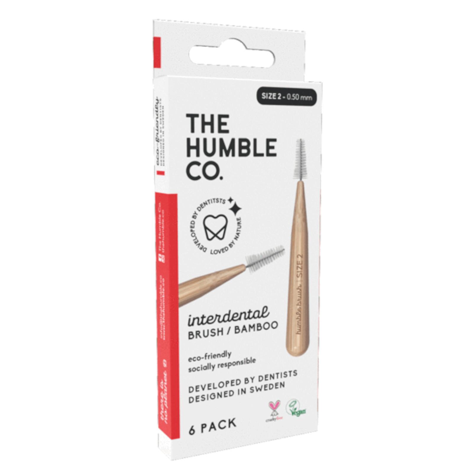 Humble Brush Bambusové mezizubní kartáčky velikost 2 (0