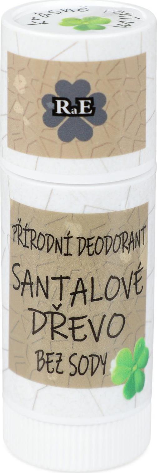 RaE Přírodní bezsodý deodorant Santalové dřevo 25 ml