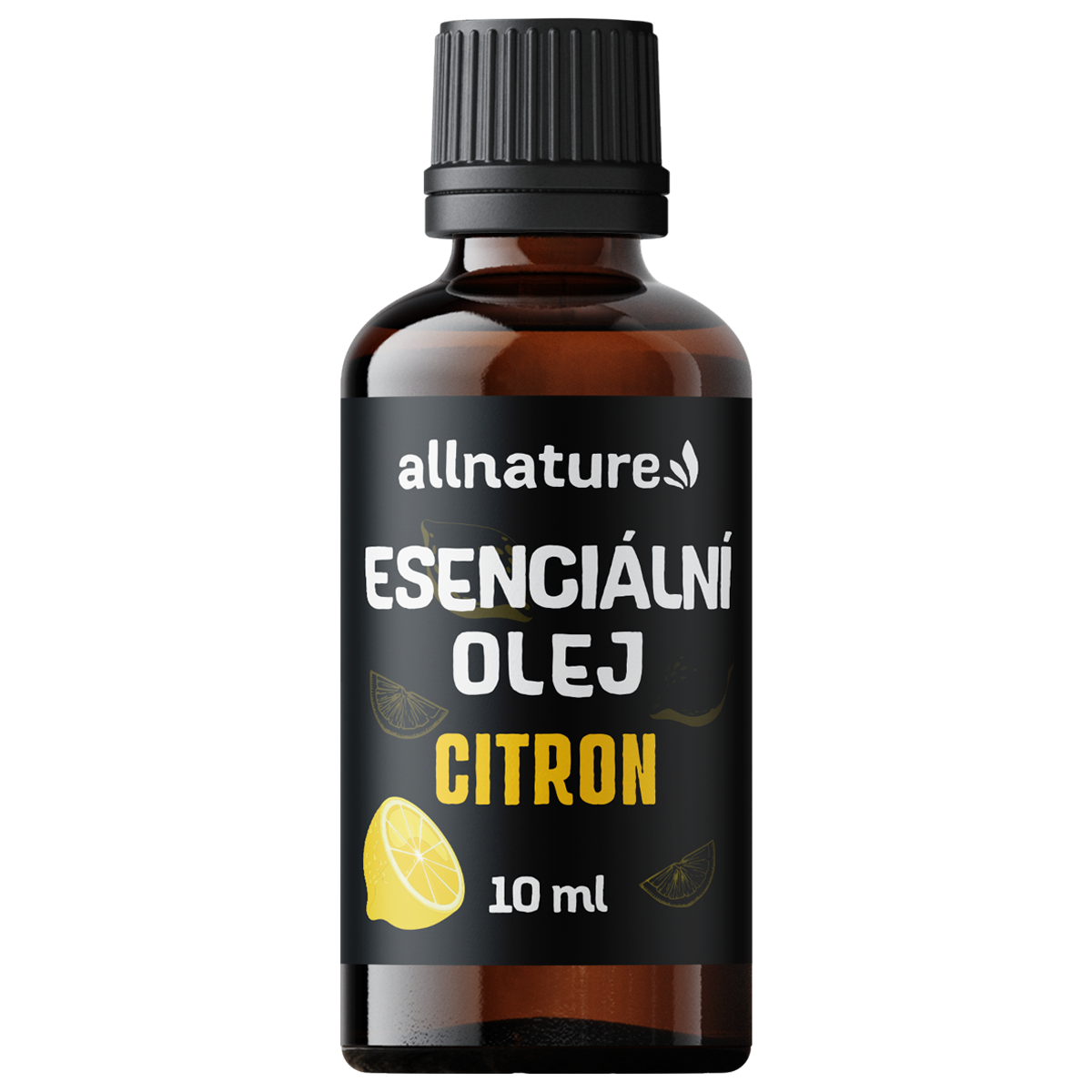 Allnature Esenciální olej Citron (10 ml) - podporuje dobrou náladu a koncentraci Allnature