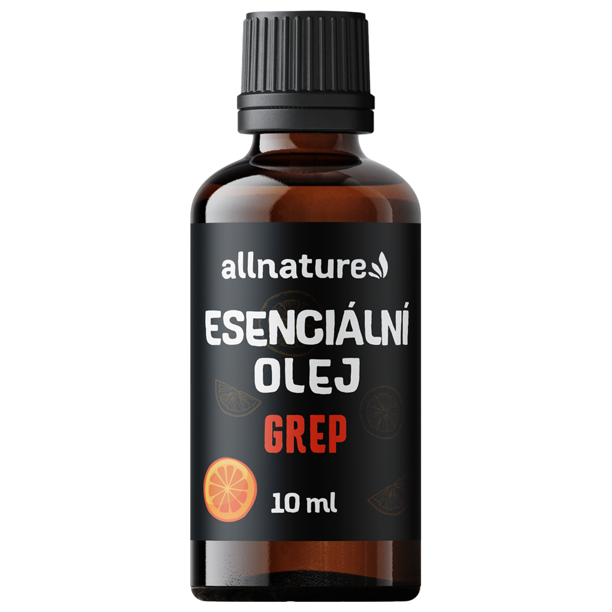 Allnature Esenciální olej Grep (10 ml) - snižuje napětí a detoxikuje Allnature