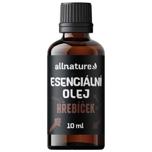 Allnature Esenciální olej Hřebíček (10 ml) - silné prohřívací účinky Allnature