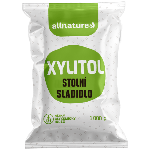 Allnature Xylitol - 1 kg - sladký a zdravý