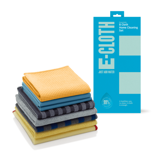 E-cloth Sada hadříků pro celou domácnost (8 ks) - vše pro kompletní úklid E-cloth