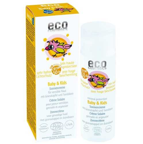 Eco Cosmetics Baby Dětský opalovací krém SPF 50+ BIO (50 ml) - II. jakost Eco Cosmetics