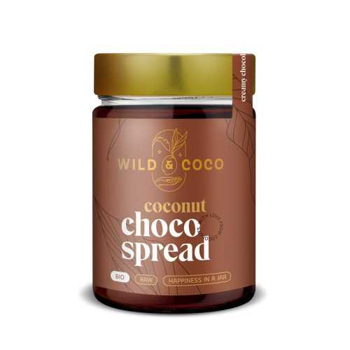 Wild & Coco Kokosová pomazánka Čokoláda BIO (300 g) Wild & Coco