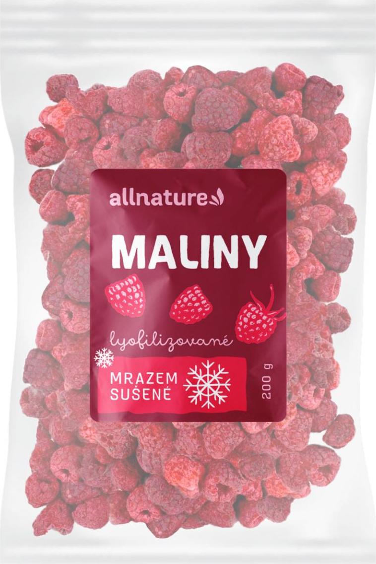 Allnature Malina sušená mrazem 200 g