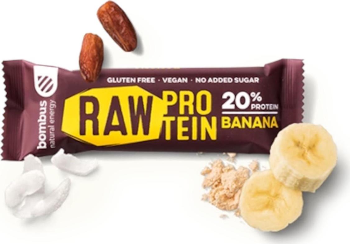 Bombus Raw protein-Banana 50 g