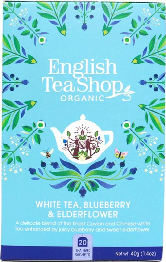 English Tea Shop Bílý čaj borůvka a bezový květ