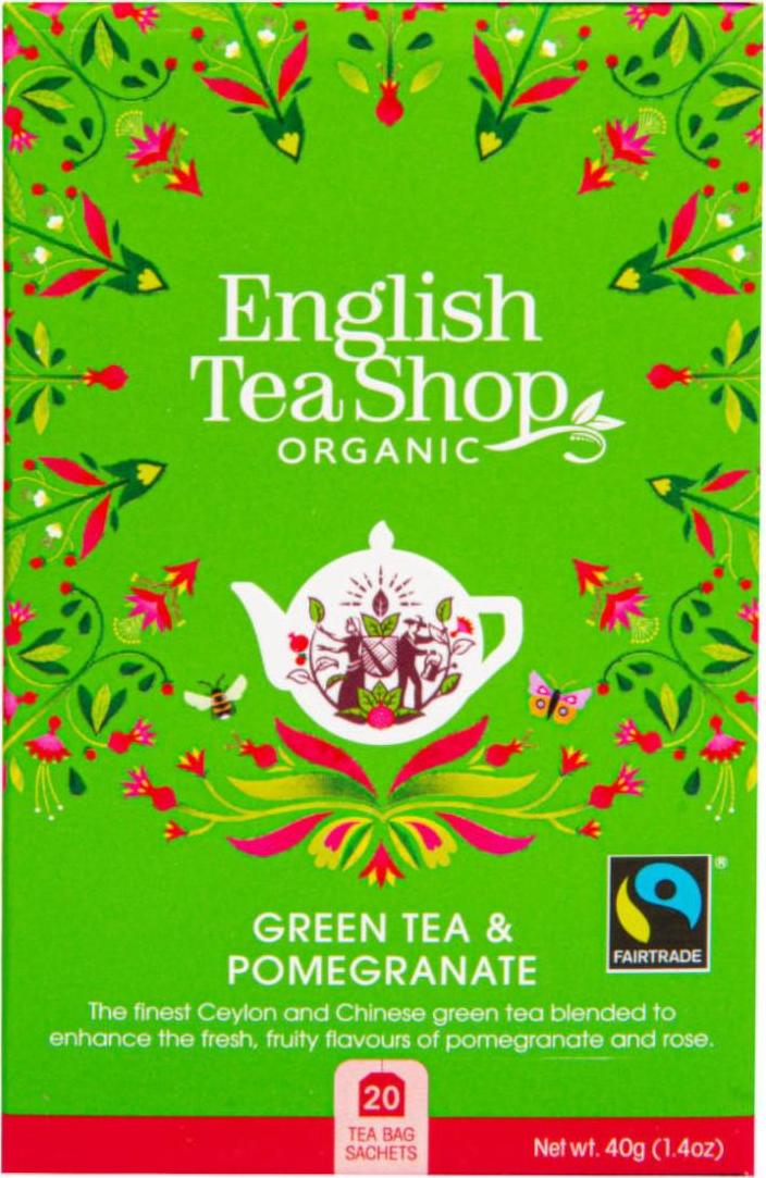 English Tea Shop Zelený čaj granátové jablko