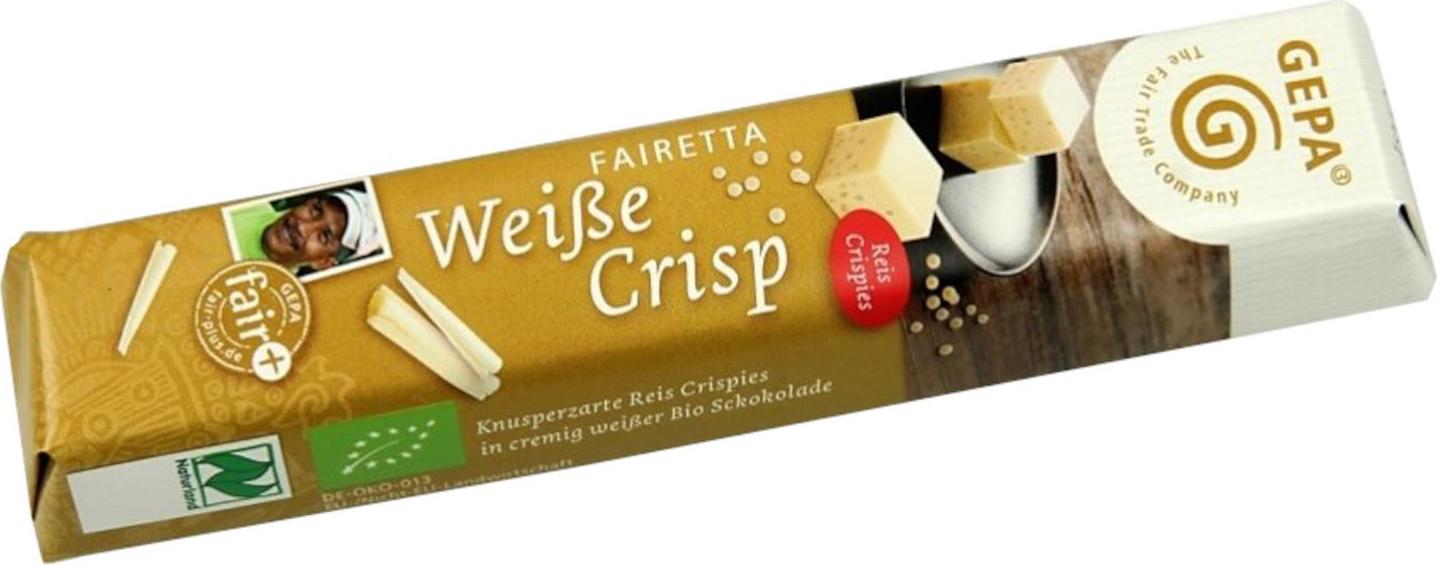 Gepa Čokoláda Bio Fairetta Weiss 45 g