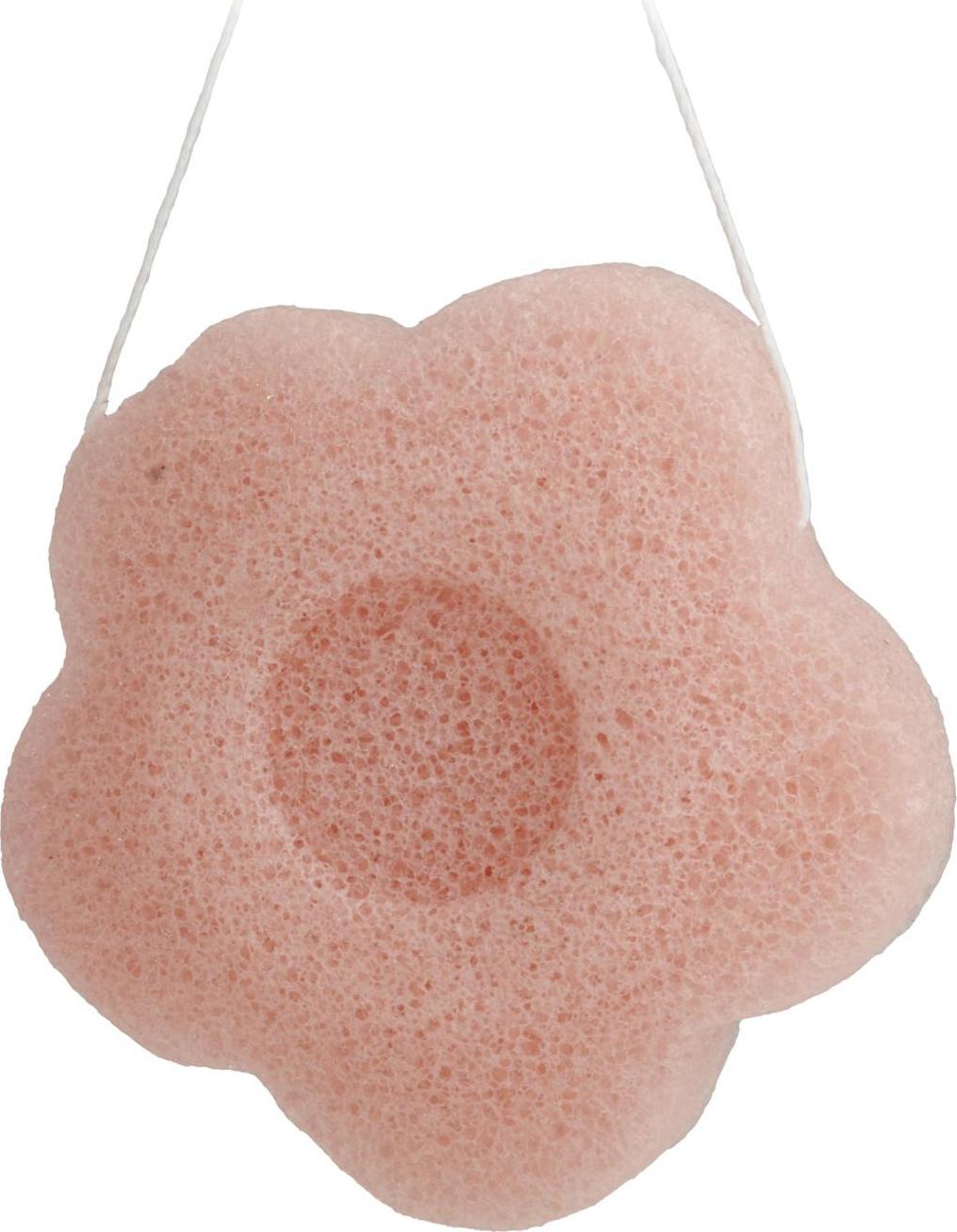 Kvitok Čistící houba Konjac s růžovým jílem (tělová) 1ks