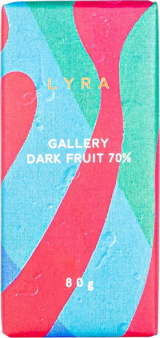 LYRA Gallery dark Fruit 70% 80 g
