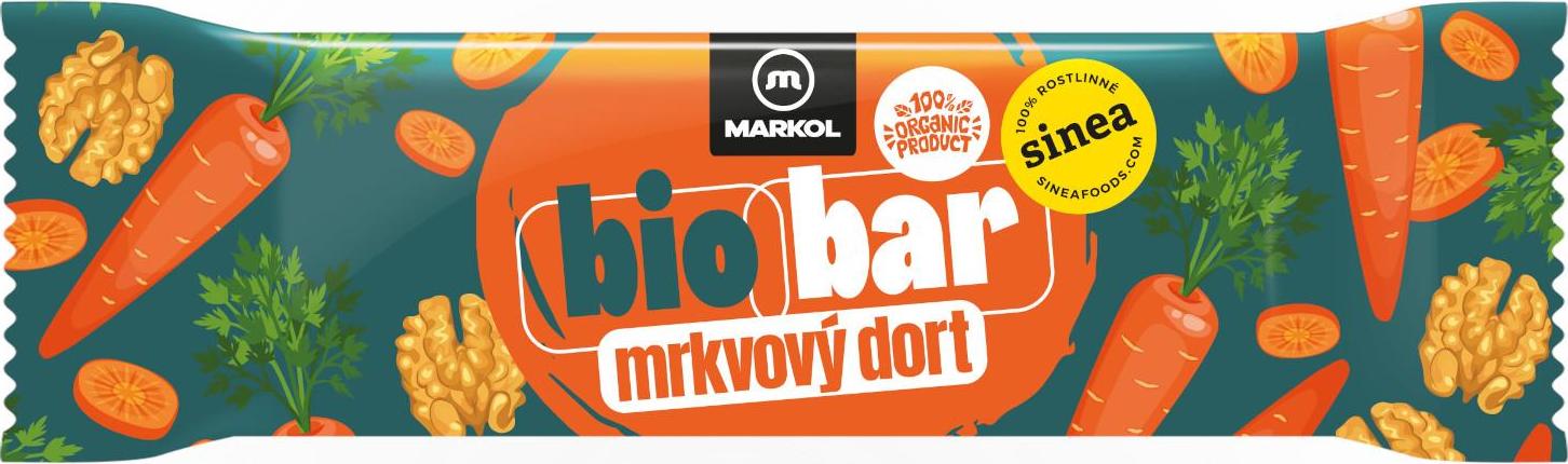 Markol Tyčinka mrkvový dort BIO 40 g