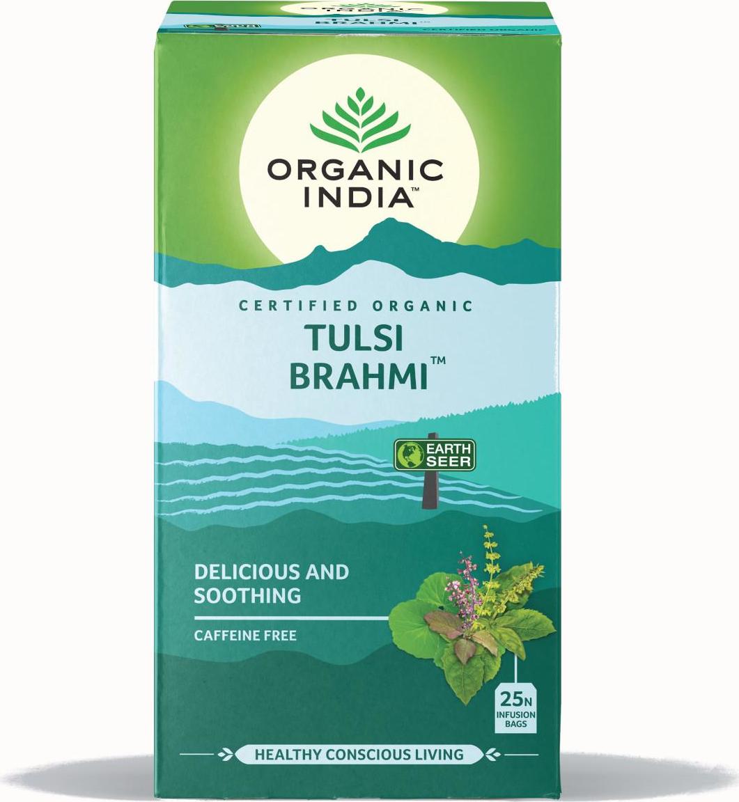 Organic India Čaj Tulsi Brahmi