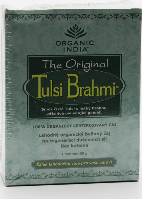 Organic India Čaj Tulsi Brahmi