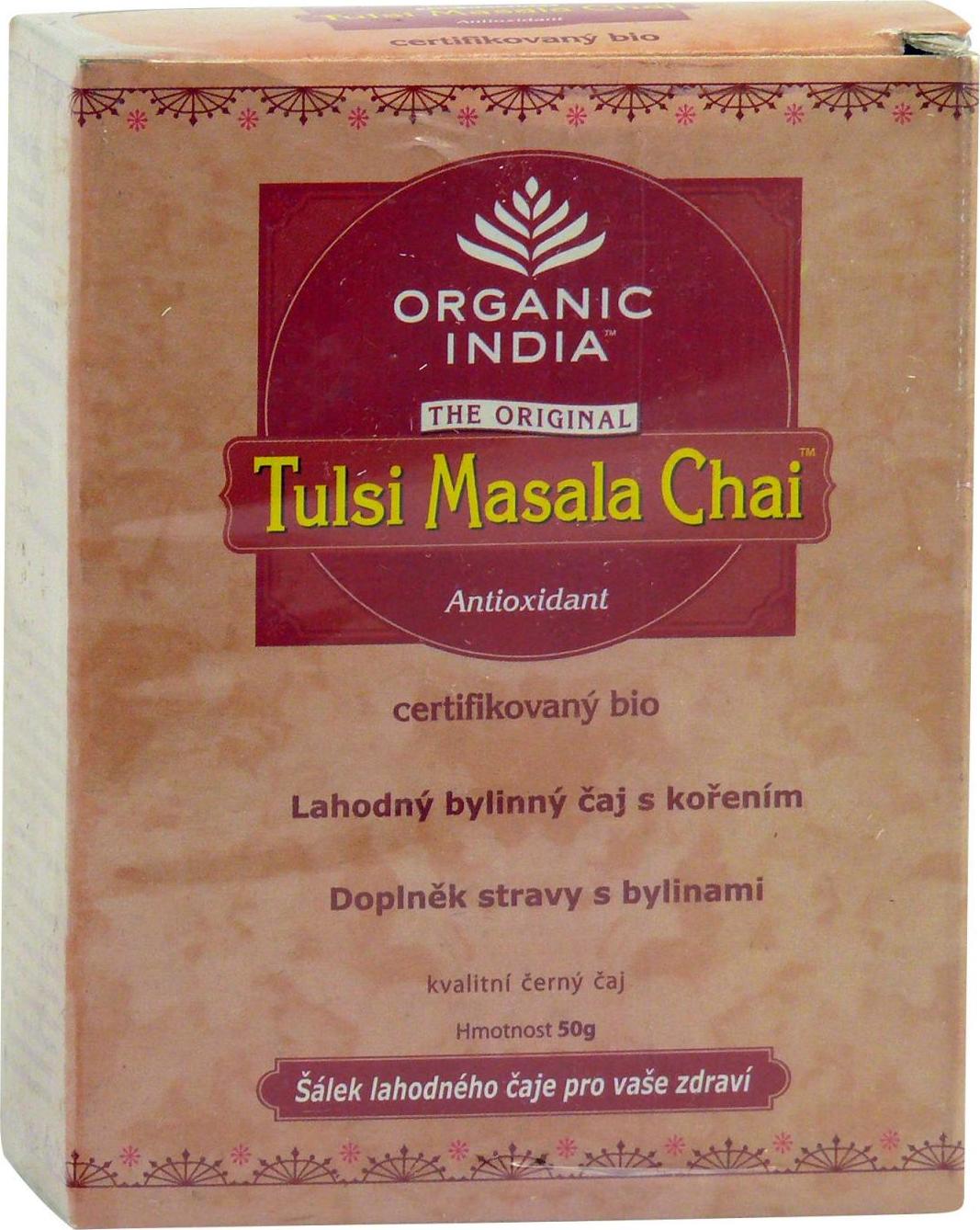 Organic India Čaj Tulsi Chai Masala