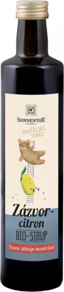 Sonnentor Zázvor - citron - ovocný nápojový koncentrát 0