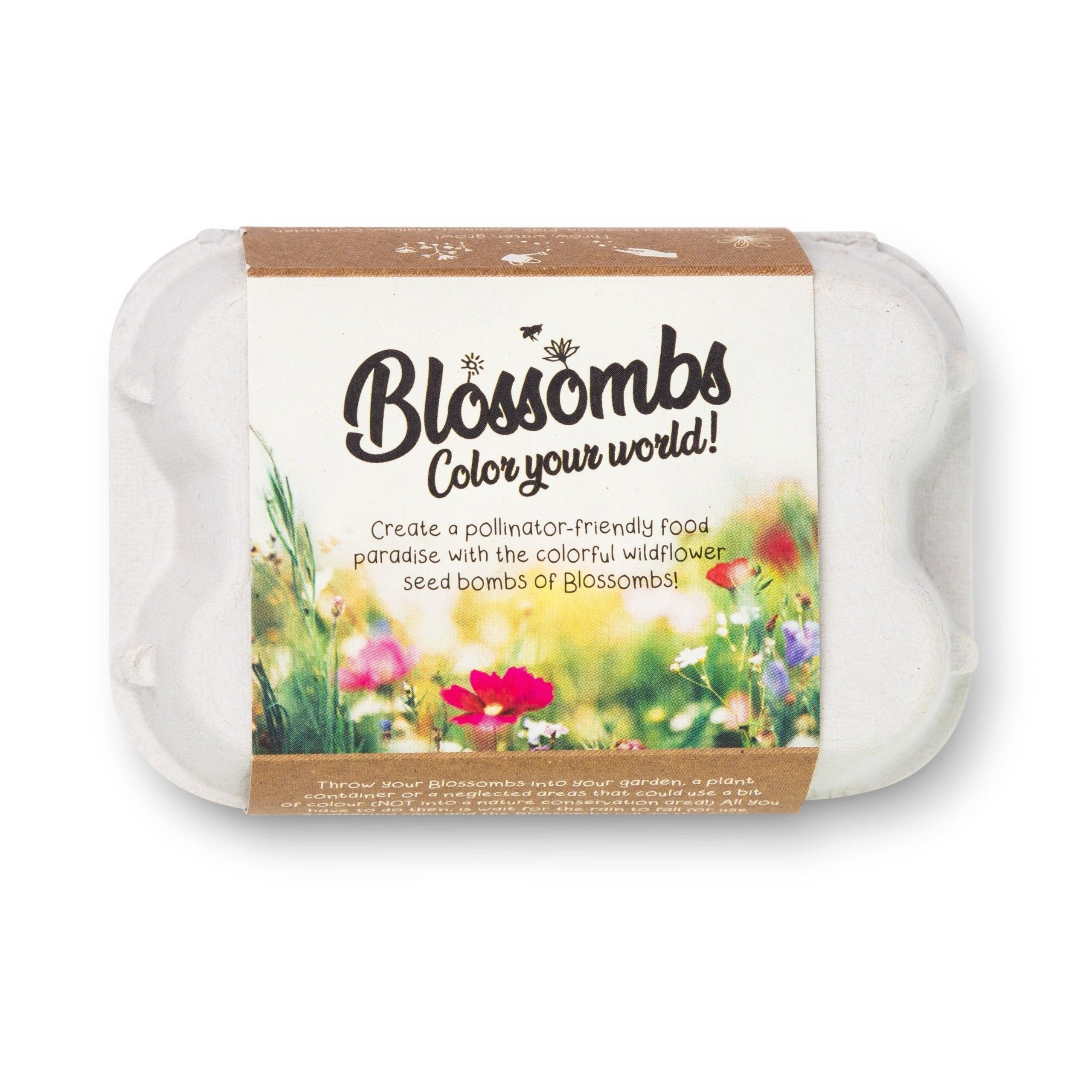 Blossombs Semínkové bomby - Dárkový box na vajíčka (6 ks) Blossombs