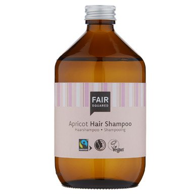 Fair Squared Šampon s meruňkou pro všechny typy vlasů (500 ml) - pro regeneraci a lesk Fair Squared