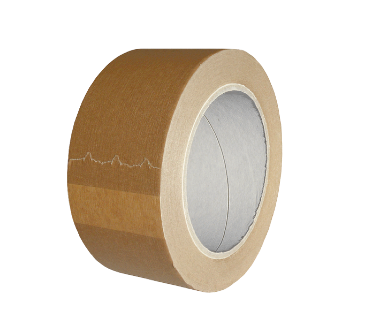 Papírová lepicí páska - 50 mm x 50 m - s lepidlem na bázi přírodního kaučuku Výrobce neuveden