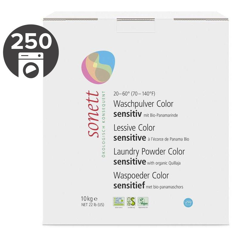 Sonett Prací prášek na barevné prádlo Sensitive BIO - 10 kg Sonett