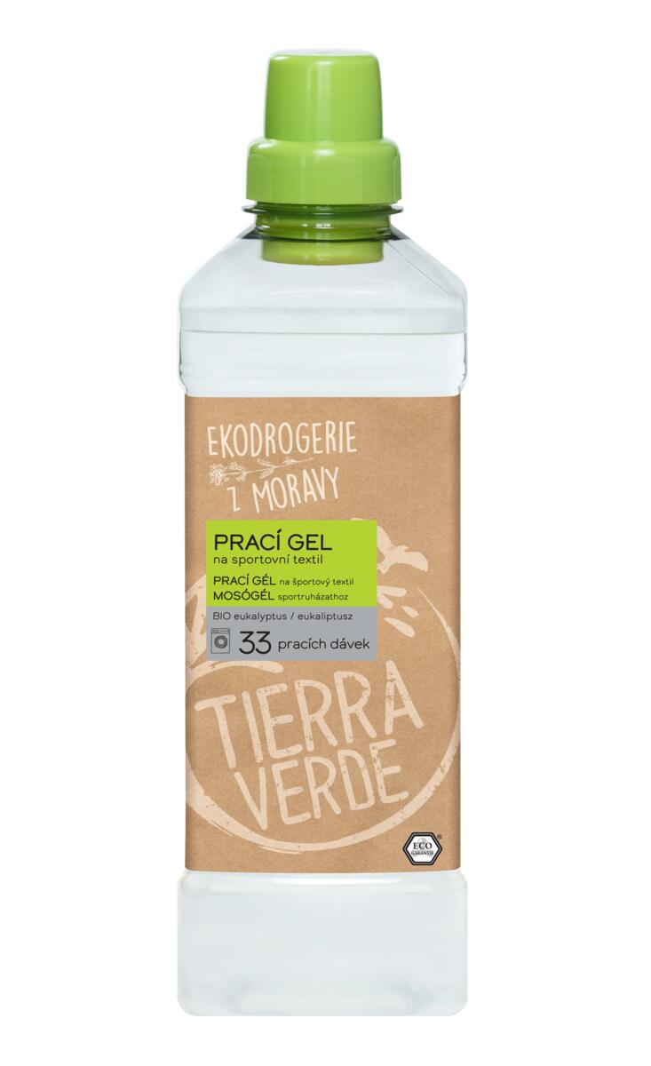 Tierra Verde Prací gel na funkční a sportovní textil s BIO eukalyptem - II. jakost Tierra Verde
