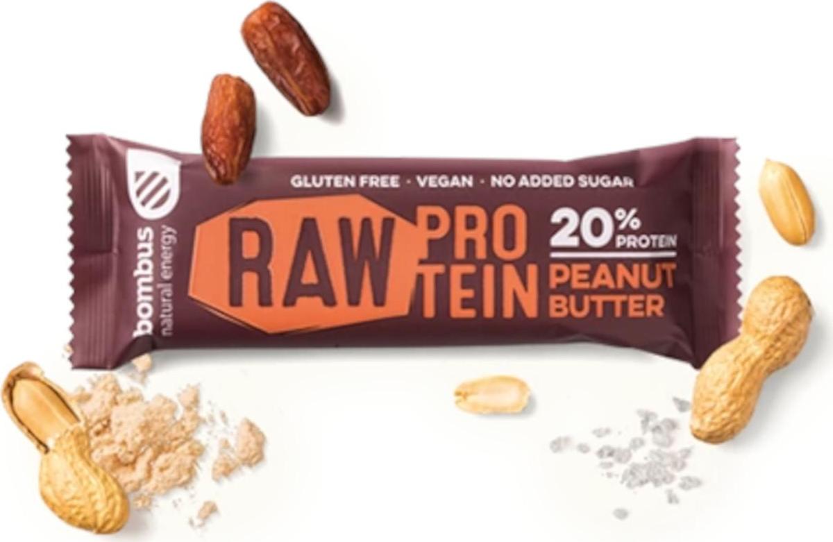 Bombus Raw protein-Peanut butter 50 g