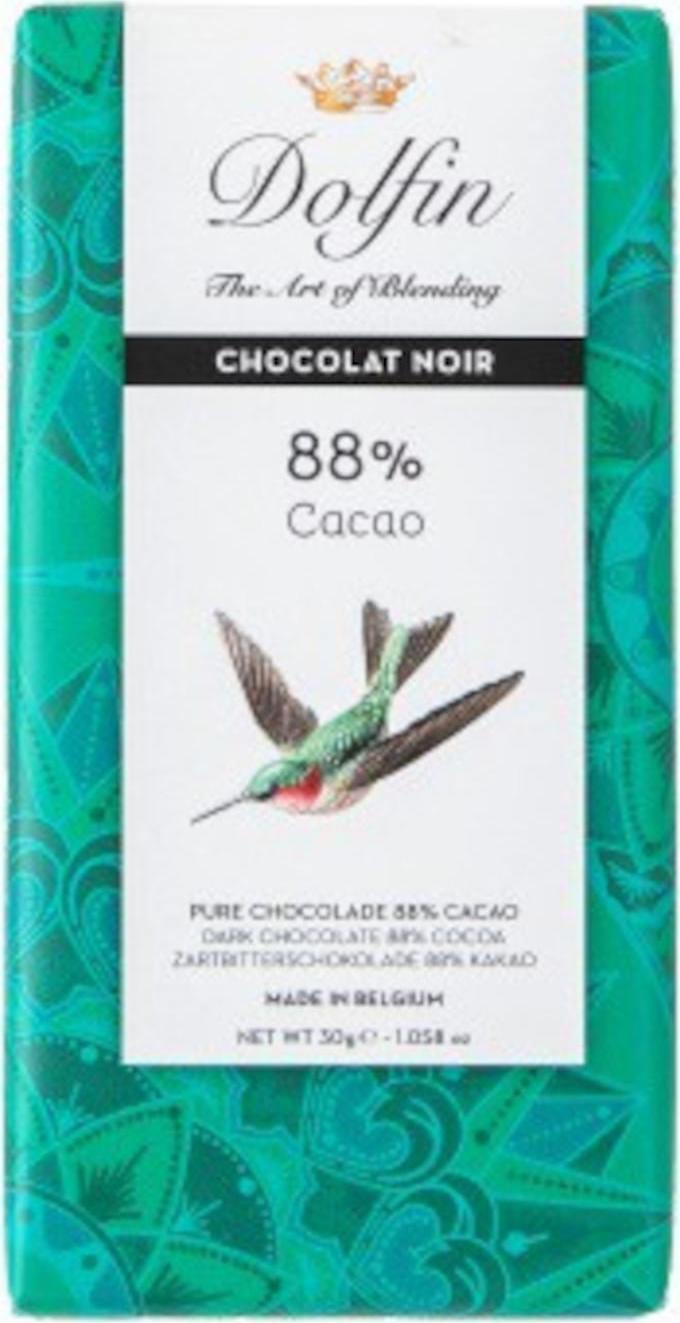 Dolfin Hořká čokoláda 88 % kakaa 30 g