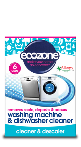 Ecozone Čistič praček a myček na nádobí (6 ks) - II. jakost - odstraní vodní kámen a usazeniny Ecozone